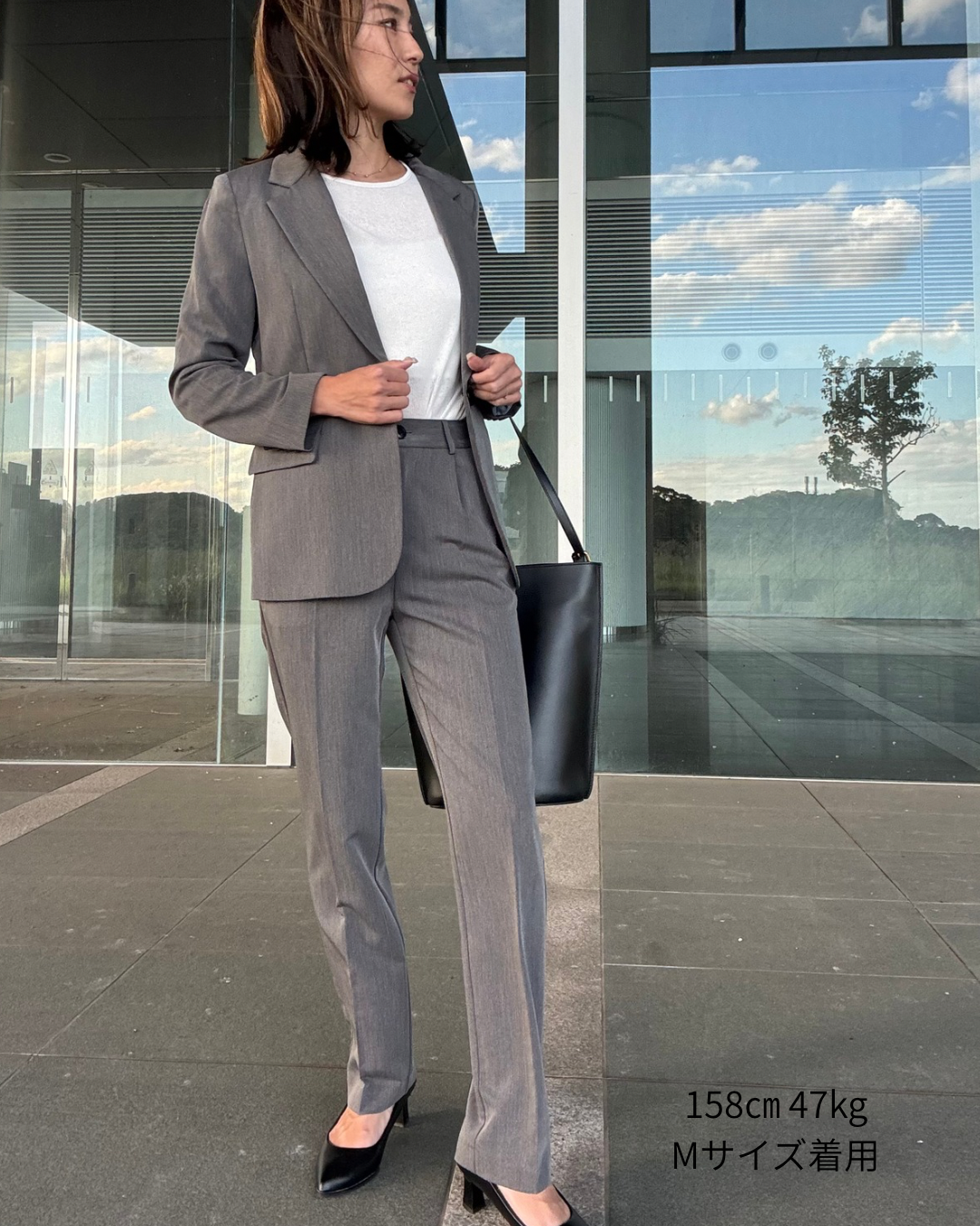 【BLACKFRIDAY対象商品】【即日発送】トラストグレースーツセットアップ｜レディーススーツ専門店 soyseed market