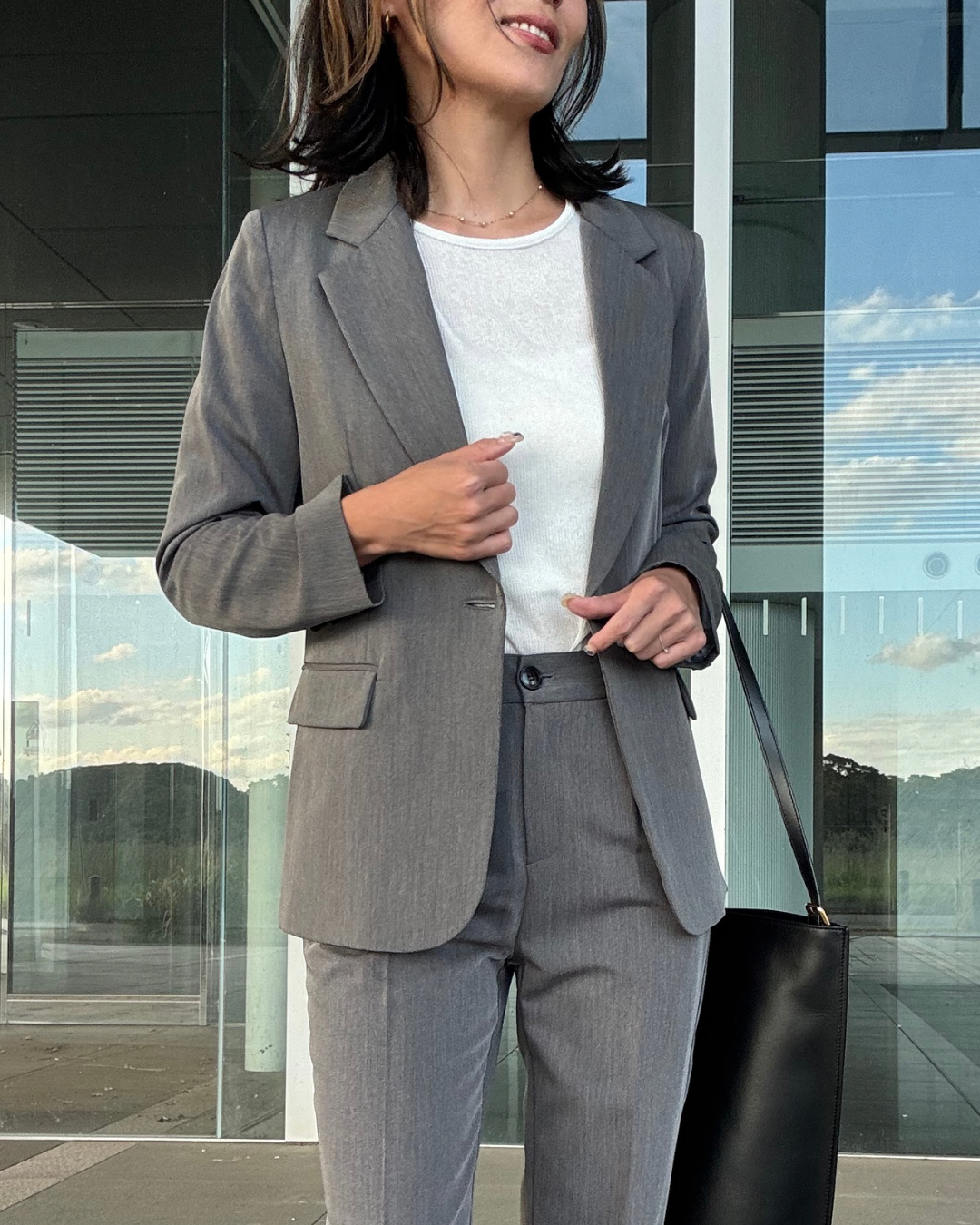 【BLACKFRIDAY対象商品】【即日発送】トラストグレースーツセットアップ｜レディーススーツ専門店 soyseed market