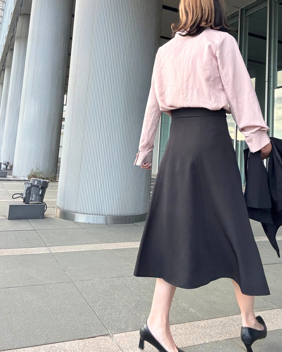 【BLACKFRIDAY対象商品】【残りわずか】【即日発送】ボタンモチーフスカート｜レディーススーツ専門店 soyseed market