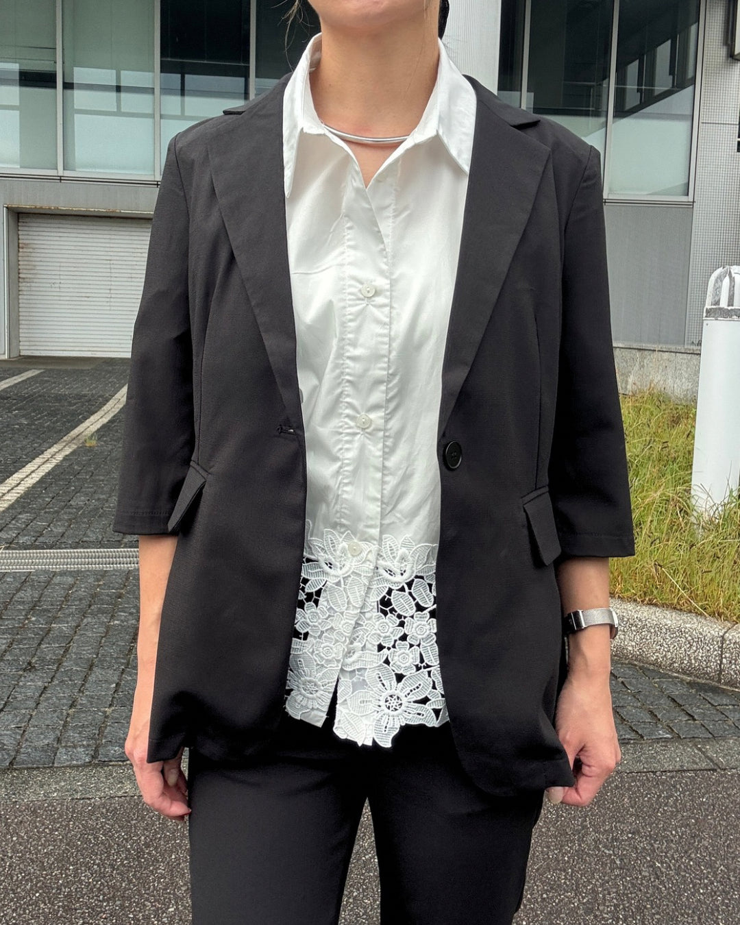 七分丈セットアップのジャケット