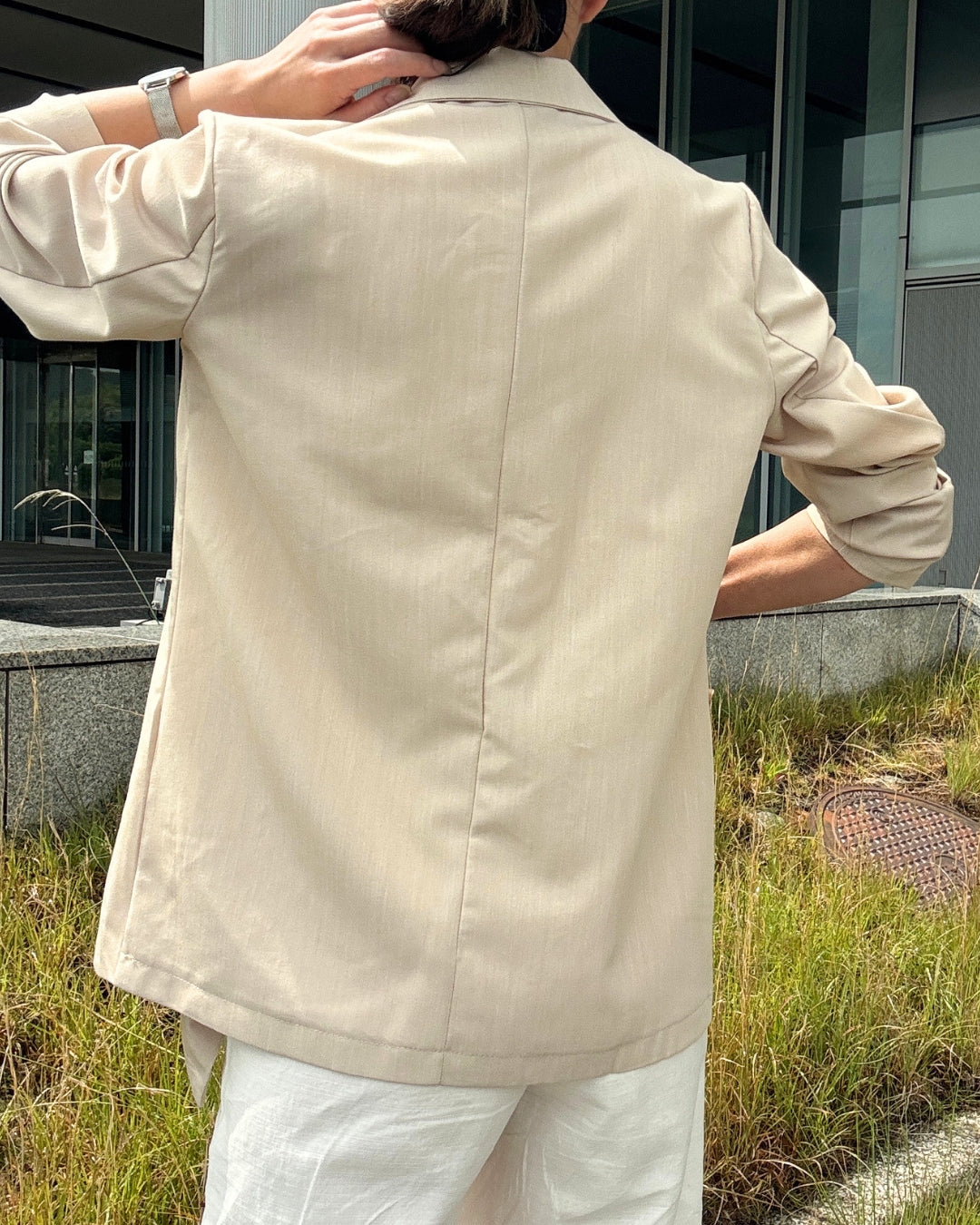さらっとシャツジャケット