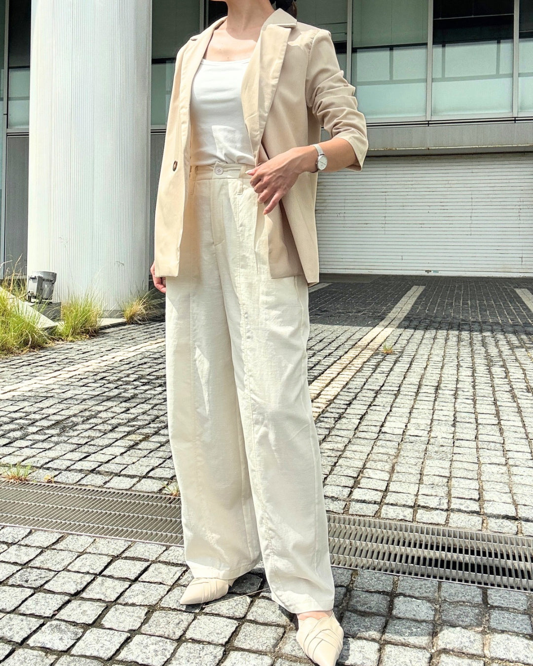 リオセルコットンワイドパンツ