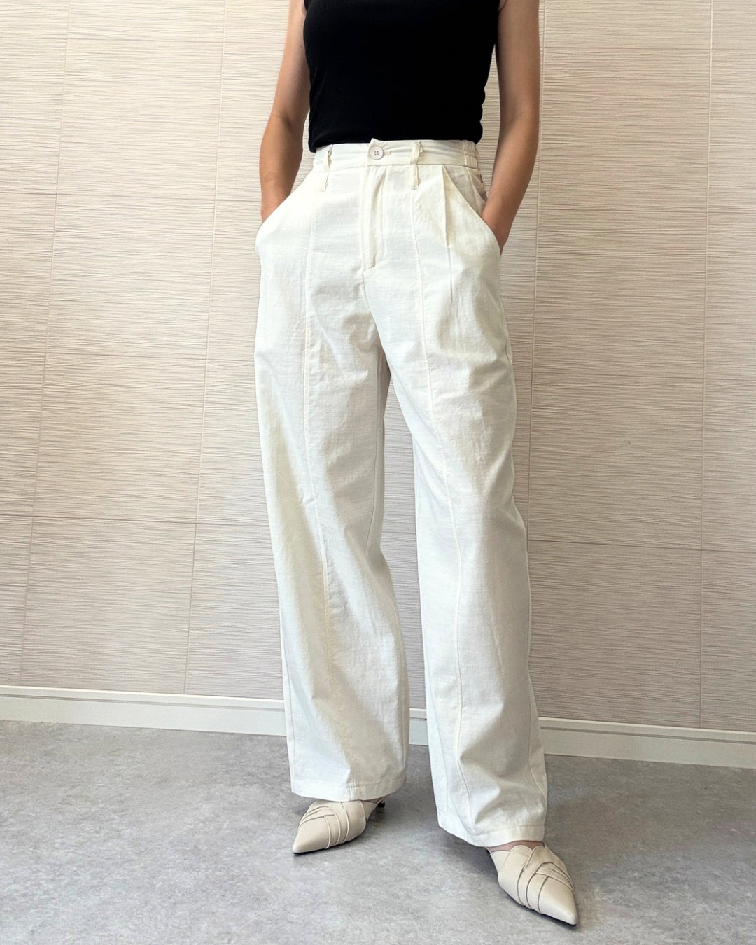 リオセルコットンワイドパンツ