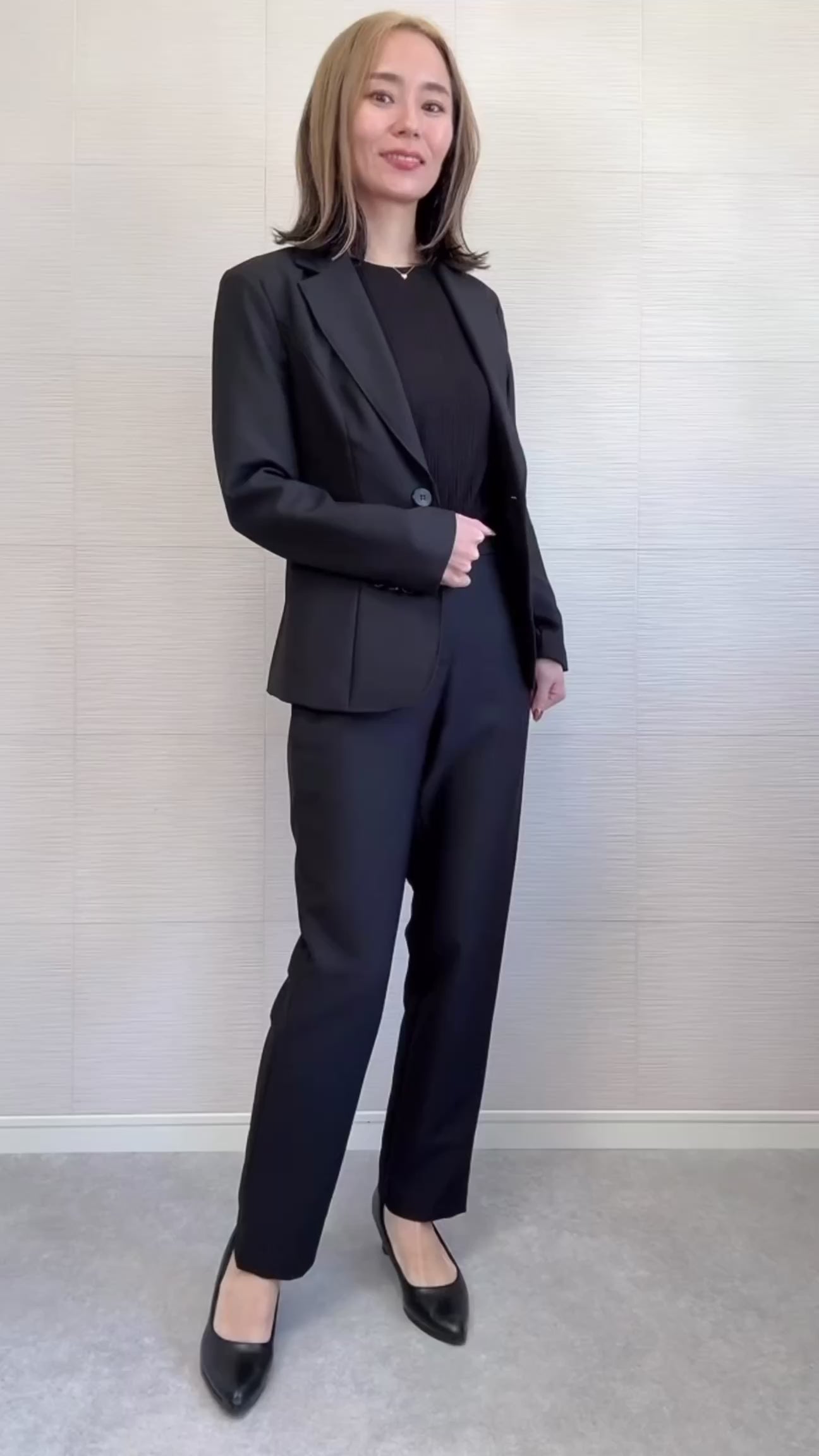 美品✨ セオリー パンツスーツ ブラック ジャケットS パンツXS レディース パンツスーツ上下セオリーtheory